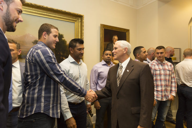 Chicago Cubs Visit the White House