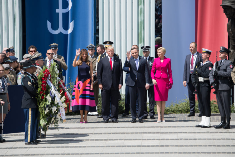 President Trump in Poland