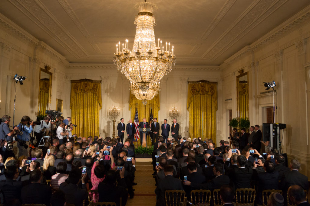 President Trump Welcomes Foxconn to the White House for a Major Jobs ...