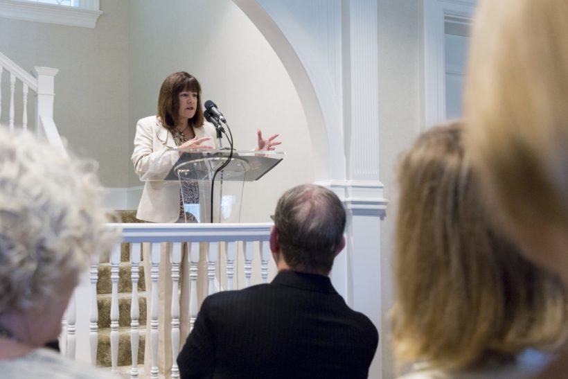 Mrs. Karen Pence hosts the Creative Forces Breakfast at the Vice President's Residence, Monday, September 18, 2017, in Washington, D.C. (Official White House Photo by Stephanie Chasez)