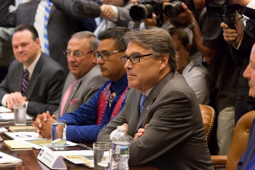 Secretary Perry at roundtable