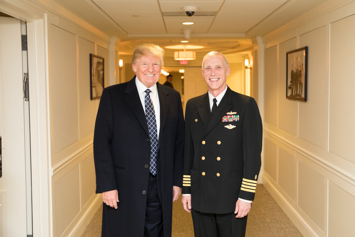 Photos from President Donald J. Trump’s Visit to Walter Reed National